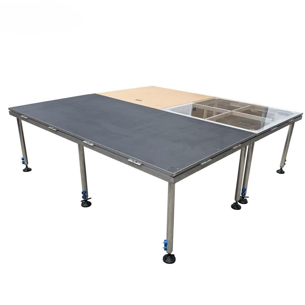 Aluminum Truss Quick Lock Portable Stage System Aluminum Truss Quick Lock Portable Stage System