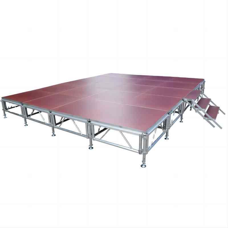 Portable Adjustable Height Modular Concert Stage Portable Adjustable Height Modular Concert Stage