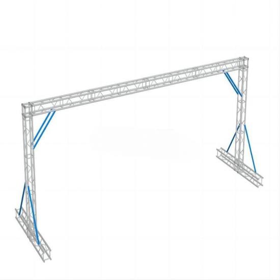 Ground Support Goal Posts Truss System for LED Screen